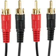 Twin rca phono red white - rca,