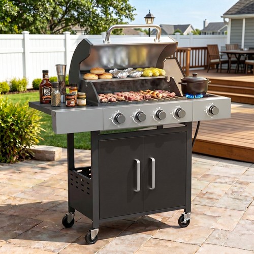 Aoxun burner steel gas bbq - burner,