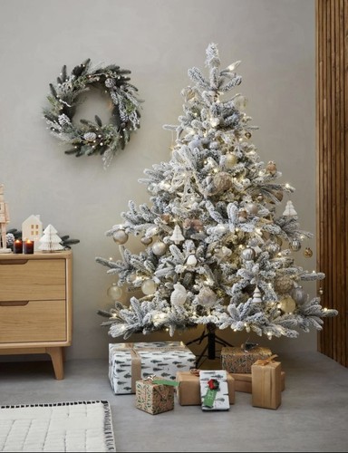 6ft snowy noble white pre - snowy,