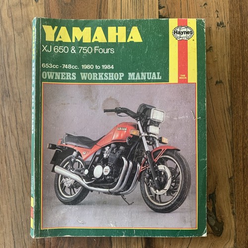 Haynes yamaha xj650 750 - haynes,