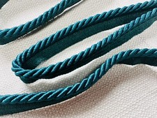 7mm Flanged Piping Cord Metallic Twisted Rope Decor Trim Cushion - Any Length