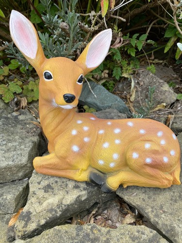 Deer garden ornament statues - deer,