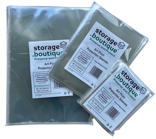 Art print protection sleeves - art,