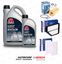 FITS HONDA CR-V 2.2 I-CTDI (MK2) BOSCH SERVICE KIT + 6 LITRES OIL [2004 - 2006]