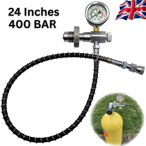 Diving bottle fitting - bottle, gauge