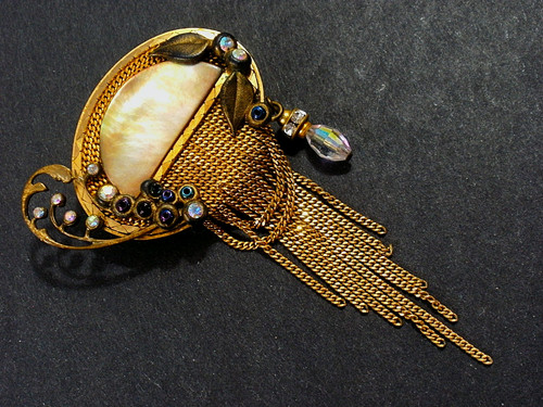 Stylish marena handmade brooch - stylish,