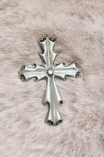 Vintage Handmade Silver Cross