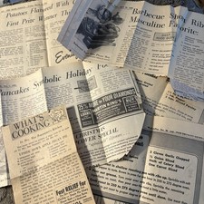 Vintage 1960s Lot Newspaper