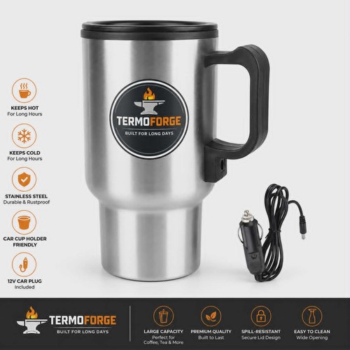 Vehicle heating cup camping - cup,