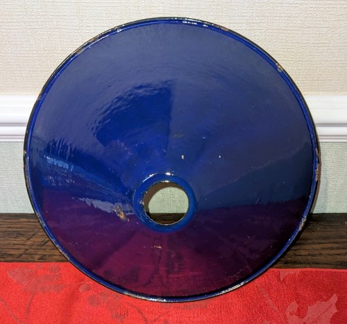 Vintage shade cobalt blue - shade,