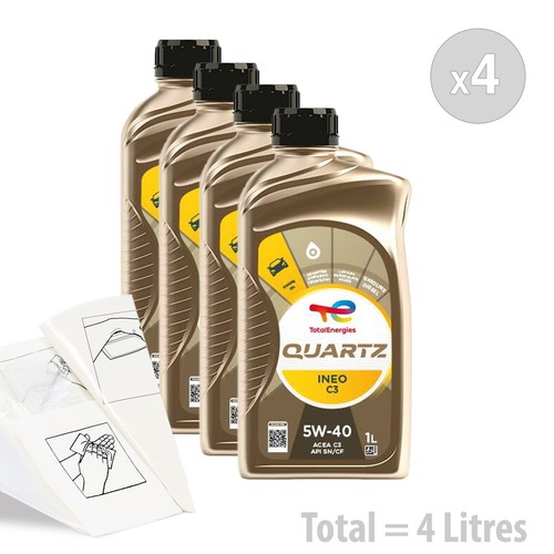 Total quartz ineo 40 car - c3, 5w-40