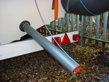 DRAIN TRUNK COMPLETE KIT Elephant Tube Rib Inflatable Transom Boat Bailer NEW