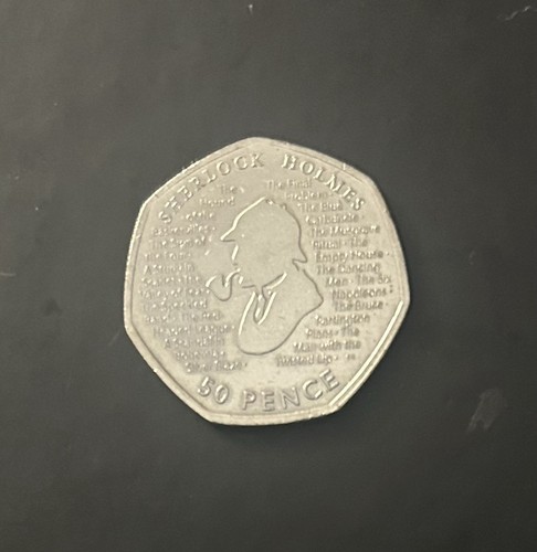 Sherlock holmes pence 2019 - 50,