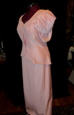 Vtg 80's Alfred Angelo Rose