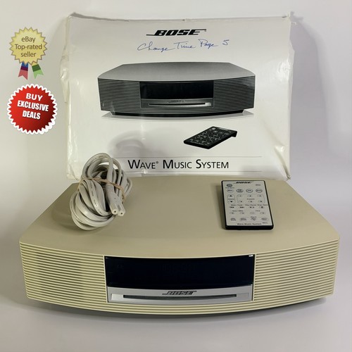 Bose wave music system clock - music,