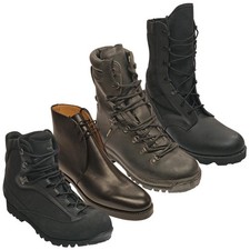 Military Surplus Black Combat Boots Army Cadet Hiking Trekking Used Grade 1