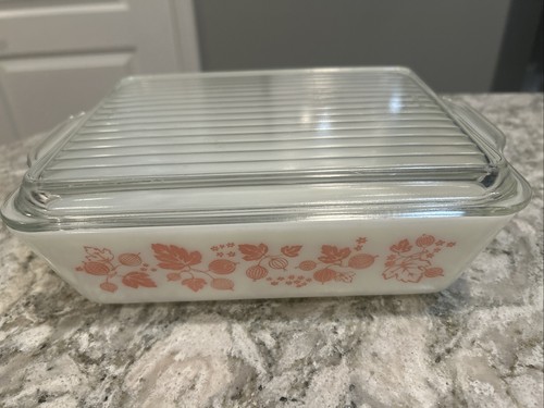Pyrex pink gooseberry - pyrex,