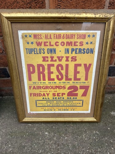 Elvis presley framed - elvis,