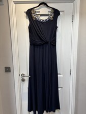 Navy Monsoon Beaded Detail