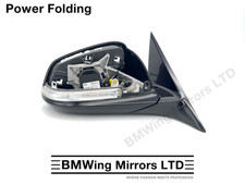 BMW 3 F30 F31 O/S RIGHT DRIVER SIDE WING MIRROR / 5 PIN POWER FOLDING / M-SPORT