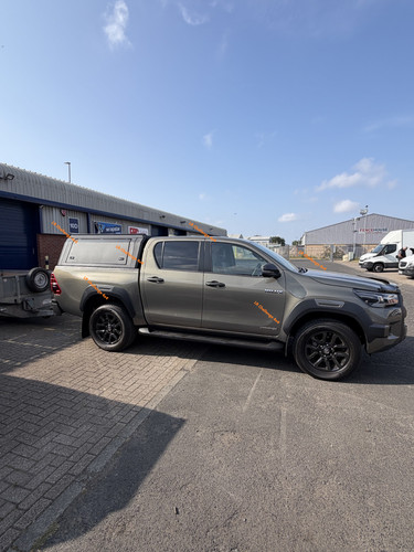 Extremo heavy duty - rear, canopy
