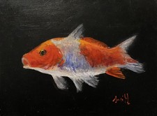 Original oil painting Japanese