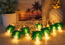 Palm Tree LED String Lights 2m