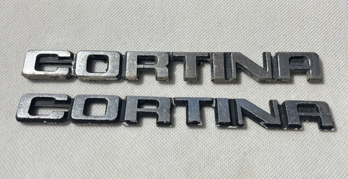 Ford cortina metal car badges - metal,