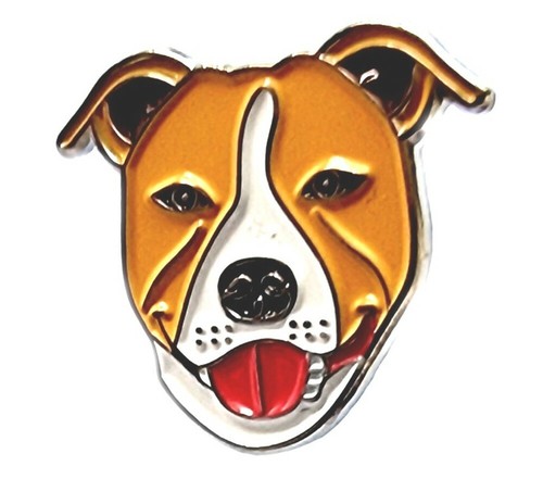 Red staffie staffordshire - red, bull