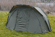 Carp Fishing Bivvy 1 Man Shelter Easy Erect Quality Groundsheet Front Peak
