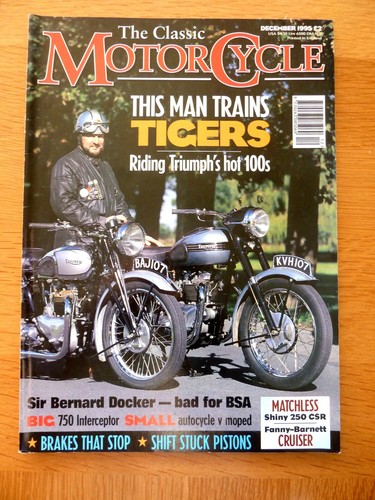 Classic motorcycle magazine - classic,