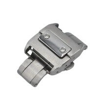 18mm Silver Color Steel Clasp