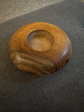 Hand Turned Wooden Candle