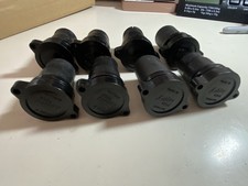 Vintage 1960s/70s Ashley England Light Bulb Holder Bakelite Bayonet x 8