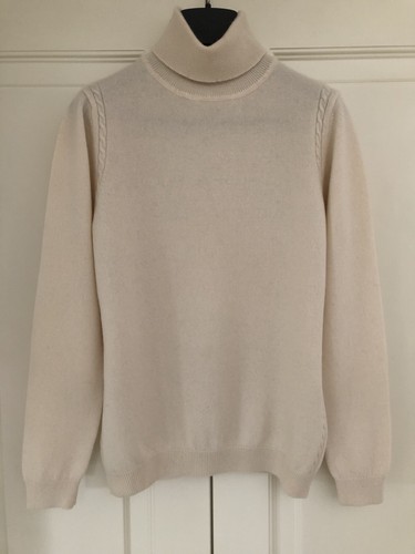 Dean white 100 cashmere - white, 100%