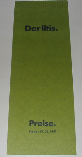 Price list iltis - list, 183