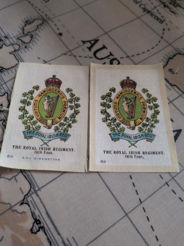 Ww1 cigarette silks - b.d.v.,
