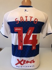Signed Koki Saito QPR 2025/26 Shirt COA