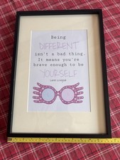 Luna Lovegood Poster And Frame