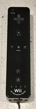 Official Nintendo Wii Remote Controller Black USED Tested