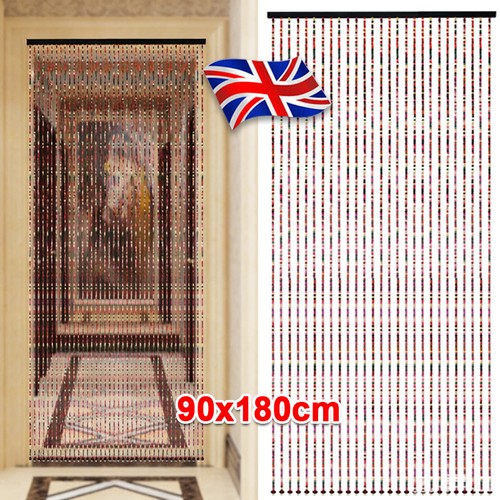 90x180cm bamboo beaded door - bamboo,