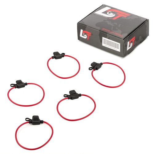 Fuse holder flat - fuse, with