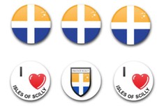 25MM 1" BUTTON BADGES ISLES OF