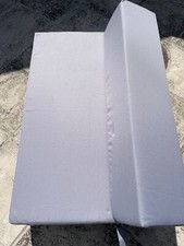 NOW SOLD.   Kaikoo small double (from Argos) fabric chair bed - grey 