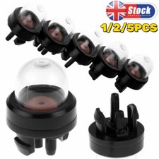 1-5X Snap in Primer Bulb Fuel Petrol for Stihl McCulloch Flymo Husqvarna Ryobi