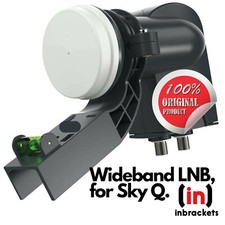 Wideband LNB for sky q Freesat 4k g3 box  fits MK4 zone 1 or 2 satellite dish UK