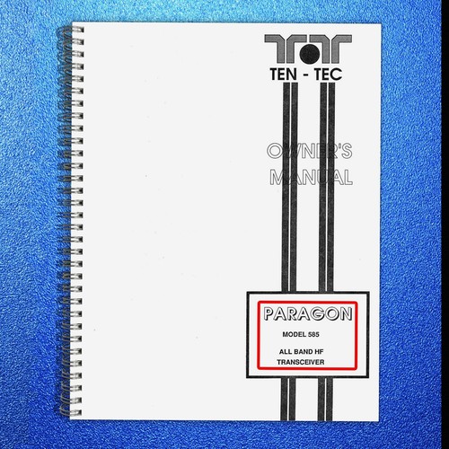 Ten tec paragon - tec, all