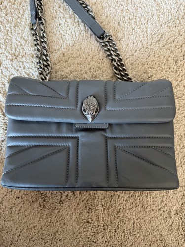 Kurt geiger grey quilted - kurt,