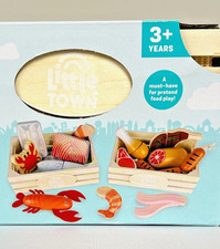 Wooden FOOD CRATES Meat Fish