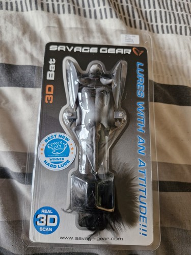 Savage gear bat grey 10cm - gear, 3d